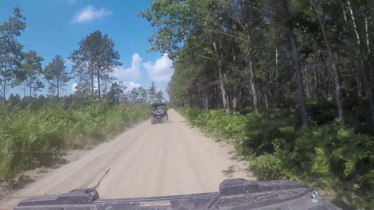 Oscoda Michigan Trail Ride 20180715 Part 1 - YouTube