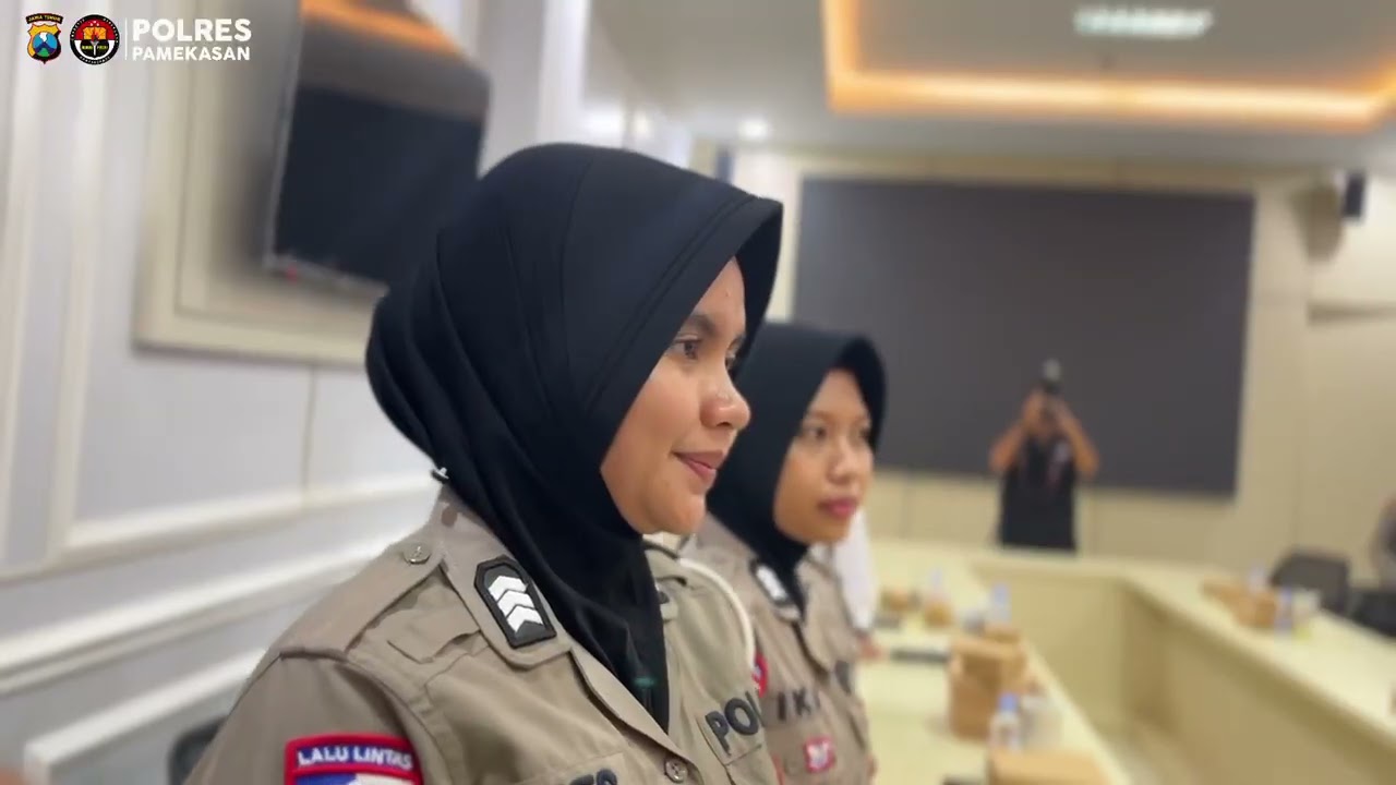 Doa bersama anggota polwan polres Pamekasan #polwanbersuara # #harijadipolwan2025 #harijadipolwan77