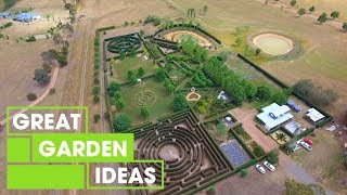 Maze Garden Inspiration | Gardening | Great Home Ideas
