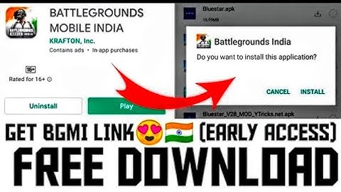 How to download BGMI from Play store | Battlegrounds mobile India early access download