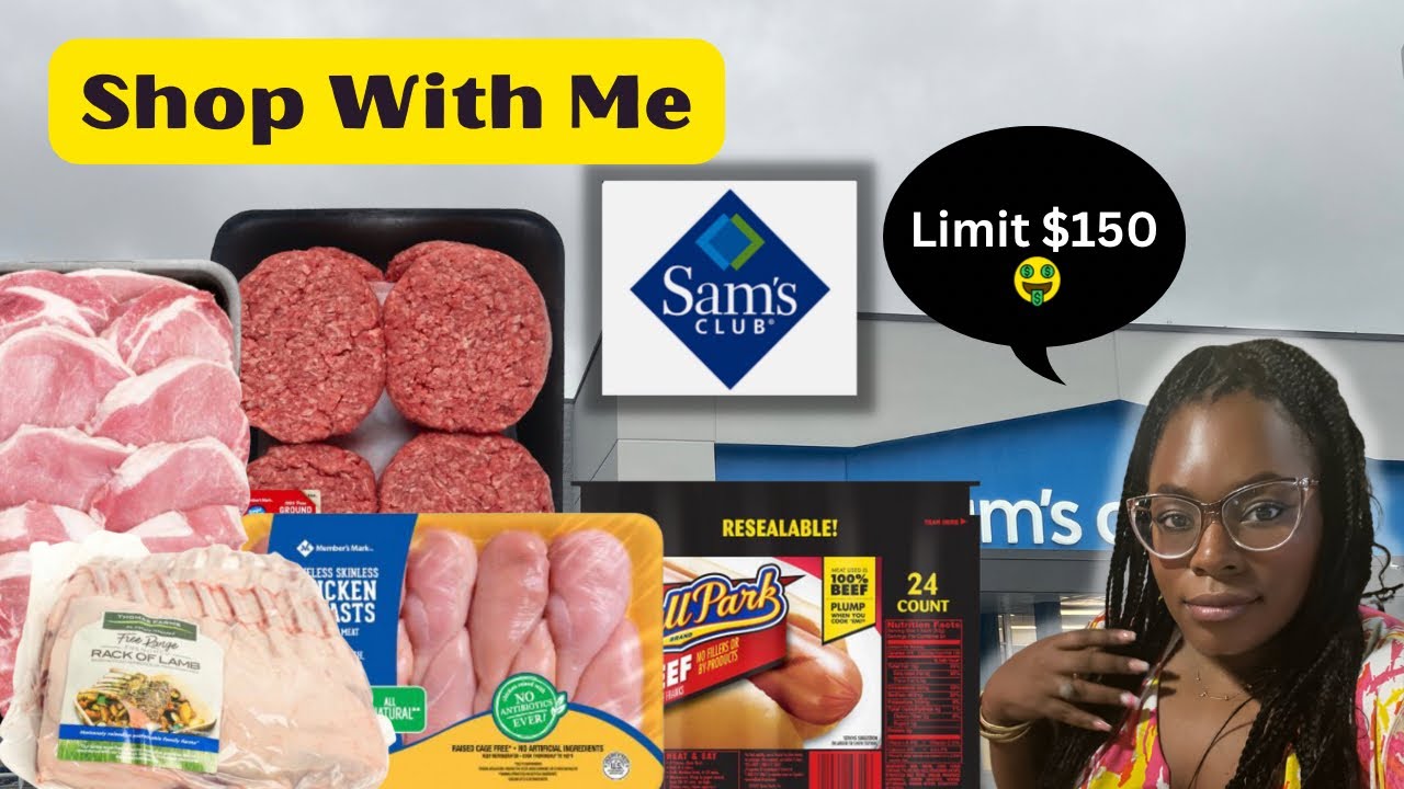 HOW WE WENT BROKE GROCERY SHOPPING FOR COOKOUT! SHOP WITH ME SAM’S CLUB ...