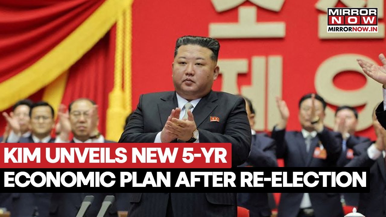 North Korean Leader Kim Jong Un Unveils Five-Year Economic Plan At 9th WPK Congress | Watch Video