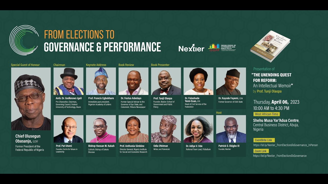 FROM ELECTIONS TO GOVERNANCE AND PERFORMANCE