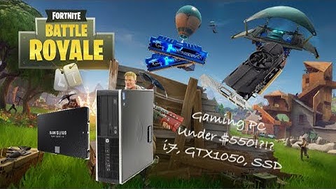 HP Elite 8300 SFF Gaming PC Upgrades!!! Graphics Card, SSD, RAM