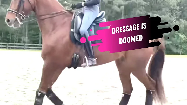 Dressage Is Doomed! Worst Dressage Lesson Ever Wit...