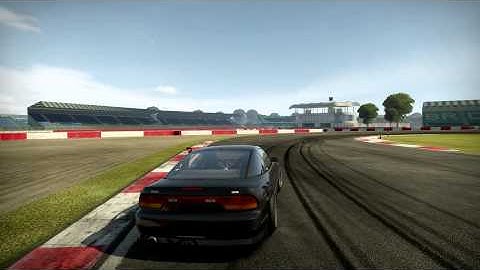 SHIFT2U drift training in "race mode"