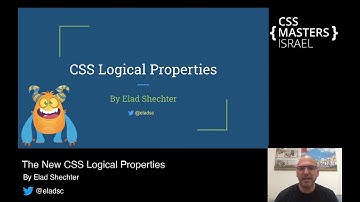 The New CSS Logical Properties (Hebrew) - by Elad Shechter