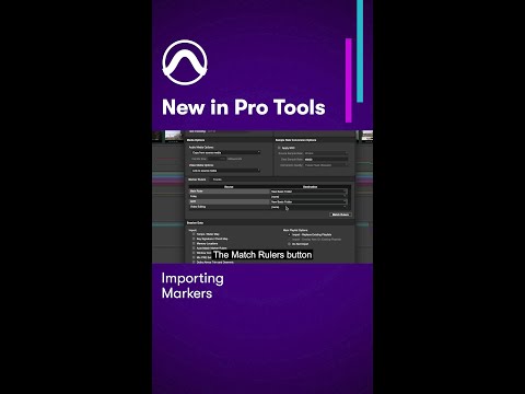 Marker and Memory Locations enhancements in  Pro Tools — Importing Markers ▶️ youtu.be/_qWD3elGVHA
