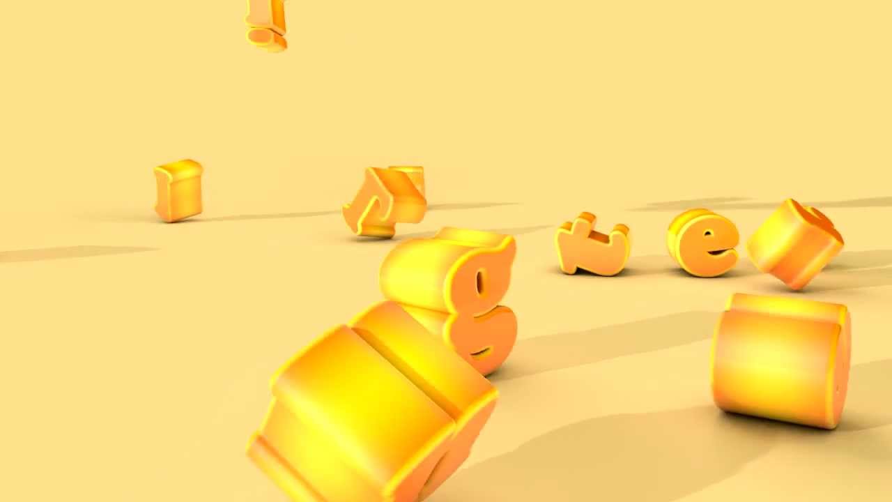 HazeeDesignzTV - Falling Letters