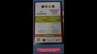 VITA San Antonio offers free tax preparation for residents earning $65,000 or less
