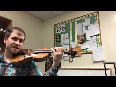 4th finger exercise violin/viola Alberti
