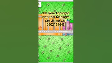 Jda Rera Approved Plot Near Mahindra Sez Jaipur #shorts #viral #trending #viralvideo #viralshorts