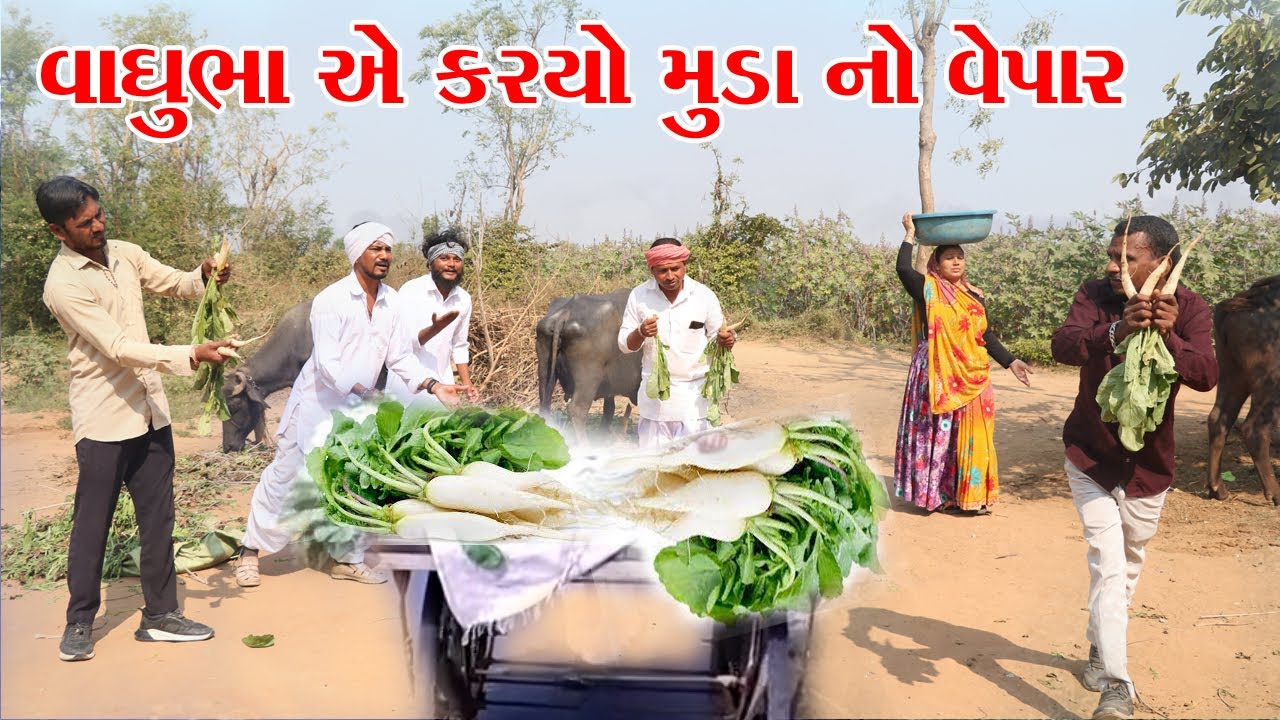 વાઘુભા અને કડવાભા એ કર્યો મુડા નો વેપાર || VAGUBHA COMEDY VIDEO || KADAVABA COMEDY