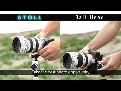The Atoll is a unique take on the traditional tripod lens collar for