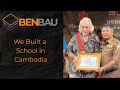 We Built a School In Cambodia!