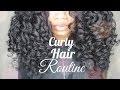 2017 Curly Hair Routine for DEFINED CURLS (Finger Coiling/3A)