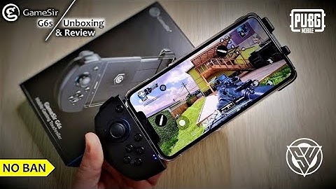 GameSir G6s pubg Review | Unboxing | Best New PubG Mobile Controller Testing and Review