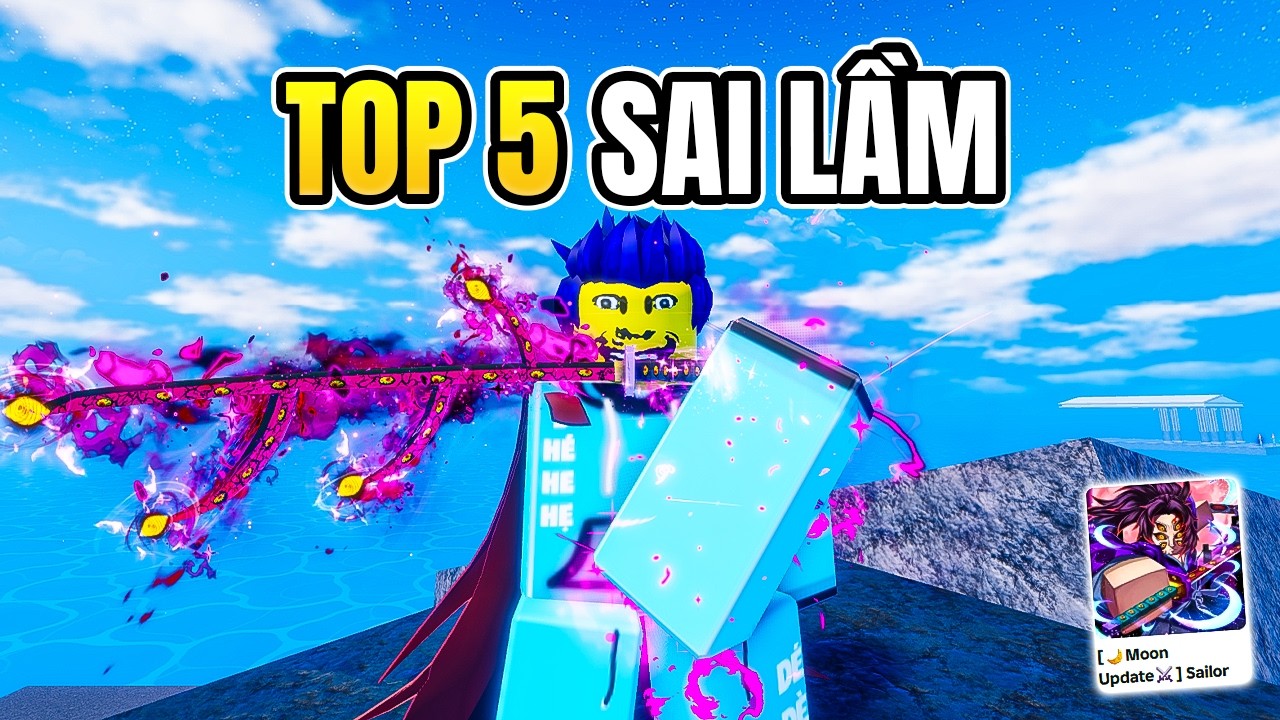 5 Code Mới 👀 Top 5 Sai Lầm Khiến Bạn FARM HOÀI VẪN YẾU Trong Sailor ...