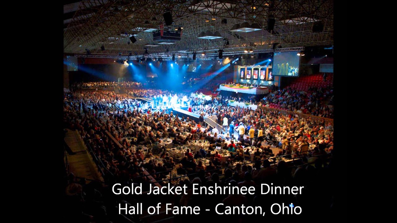 Nfl Hall Of Fame Gold Jacket Dinner