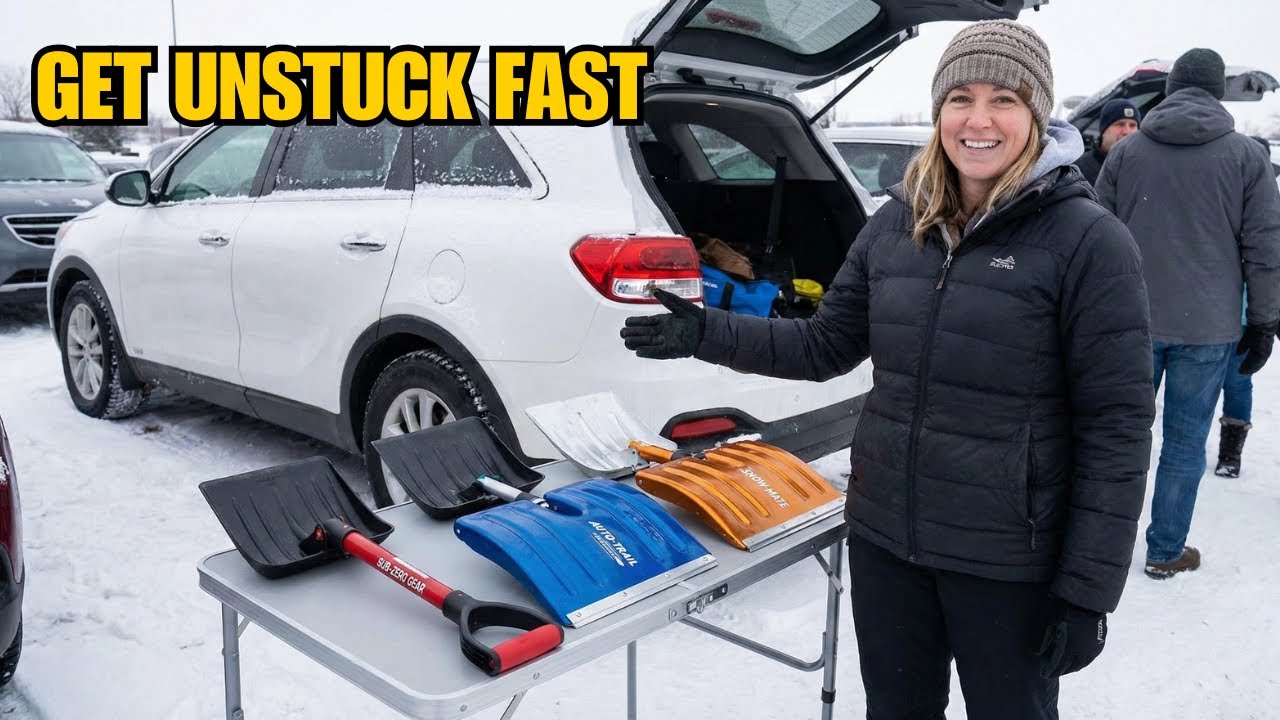 6 лучших складных лопат для снега для автомобиля 2026 года: не застряньте в снегу