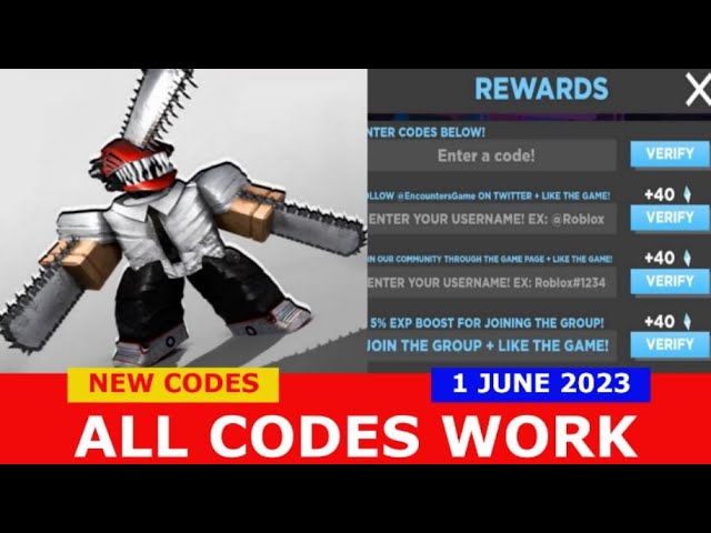 Roblox Encounters Codes (January 2023)