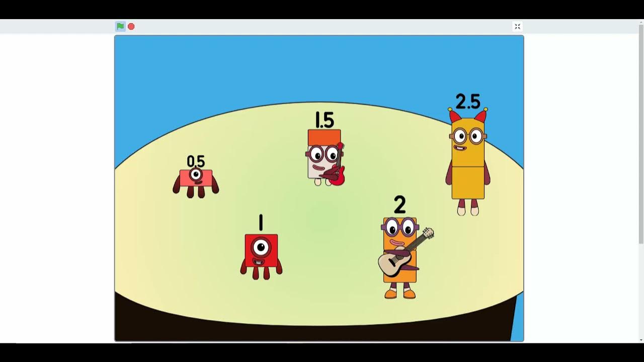 Numberblocks band halves 1 youtube