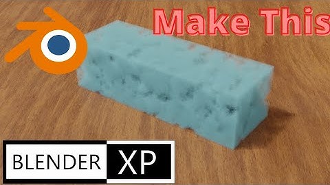 Make procedural foam texture in blender in 5 minutes ℹ️