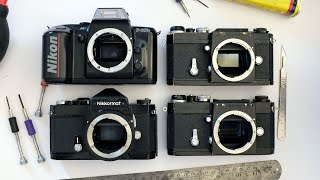 Vintage Nikon Joblot from ebay  Repair and Test