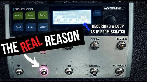 Why I remapped the STEP BUTTON - Voicelive 3