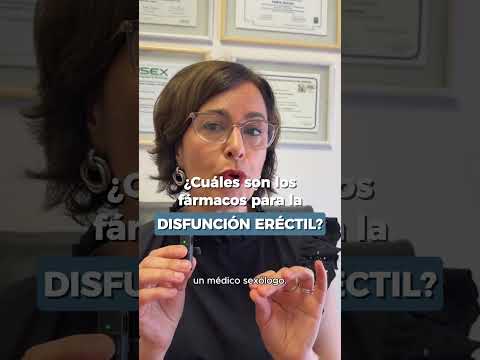 ¿CUÁLES SON LOS FÁRMACOS PARA LA DISFUNCIÓN ERÉCTIL? 💊 #sexualidad #sexología #disfuncióneréctil