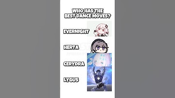 Who Has The Best Dance In Honkai Star Rail? #shorts
