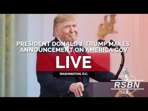 President Trump Delivers Historic Announcement on America.gov - 09 ...