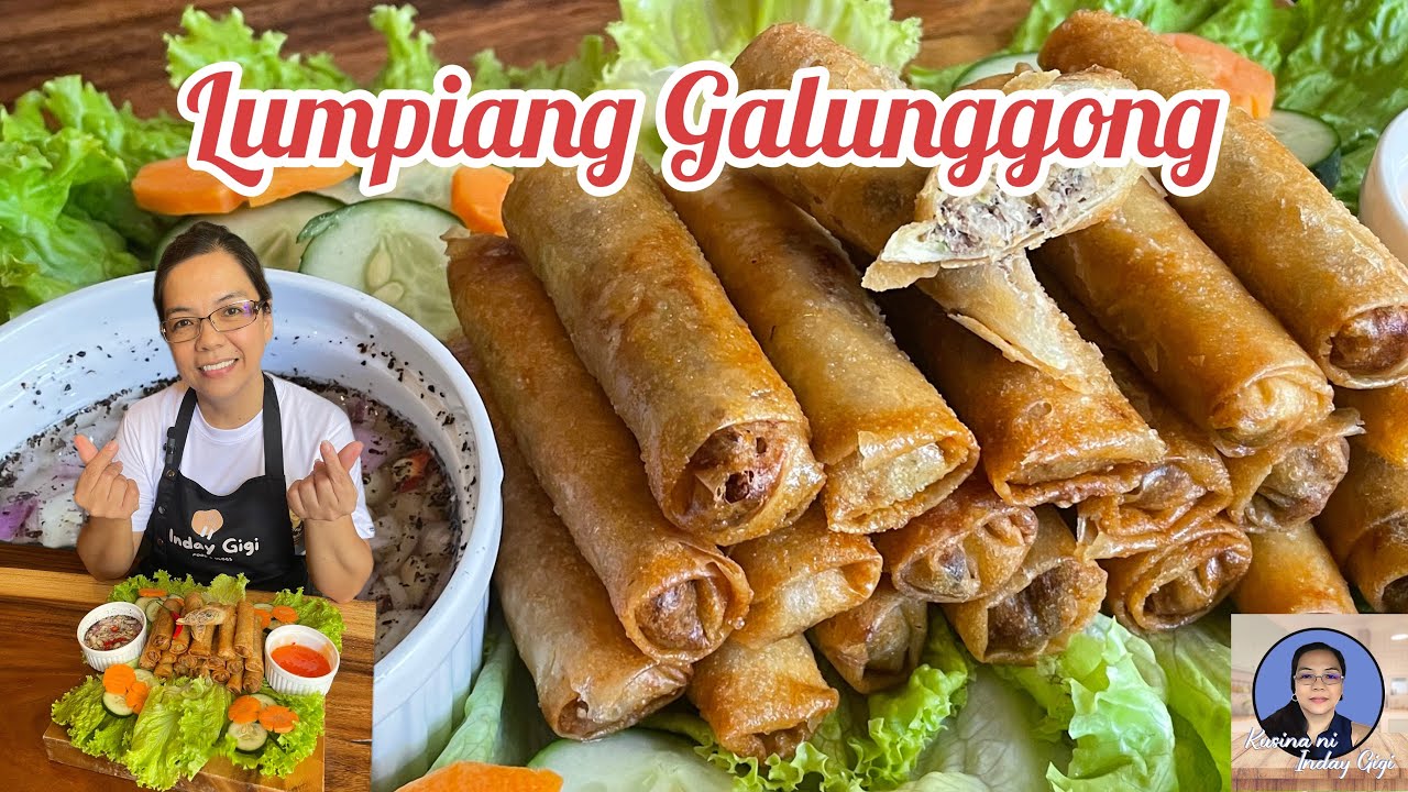 Fish Lumpia (Galunggong) | Kusina ni Inday Gigi 😍 Ang sarap!