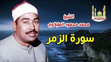 الشيخ محمد محمود الطبلاوي سورة الزمر✔