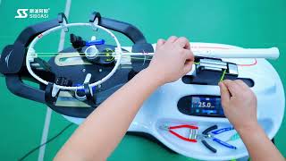 Siboasi #stringingracketmachine S5 model 00861366298726 sukie@siboasi.com.cn www.siboasifactory.com