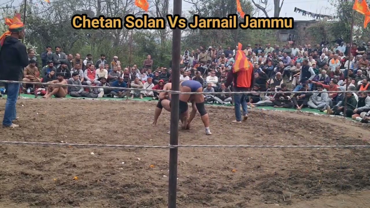 Jaranail Jammu Vs Chetan Solan #kushti#paharishootout #dangal #kushtidangal #dangal #kushti Chetan 🏆