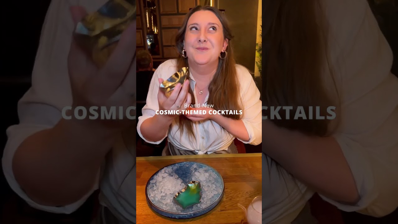 'Oyster' Cocktails In London - Unusual London Bar - Alchemist Cocktails - DesignMyNight - Shorts