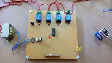 HOME AUTOMATION USING RF MODULE