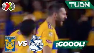 ¡GOLAZO, GOLAZO, GOLAZO DE GIGNAC! | Tigres 2-0 Puebla | 4tos Final - AP2023 | TUDN