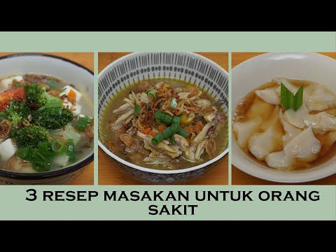 Makanan Halus Untuk Orang Sakit