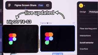 Stream Figma to an ESP32 Display | Embedded Screen Sharing