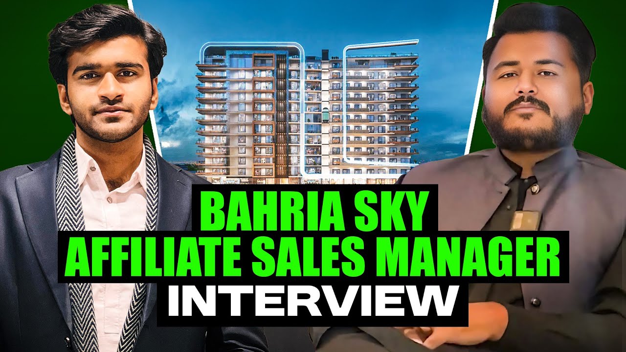 Bahria sky lahore  affiliates sales head  interview with OZ developers | GAR | 2025