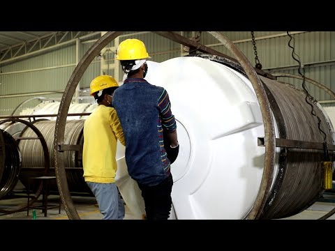 How Plastic Water Tank is Made in the Factory