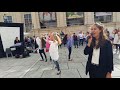 Flashmob: We are the world! Wien, Museumsquartier 24.6.2018