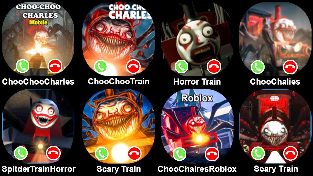 Choo-Choo Charles #jogo #terror #tiktok #twostargames #trem #comboio