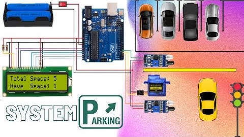 How to make a car parking system using  Arduino And ir sensor