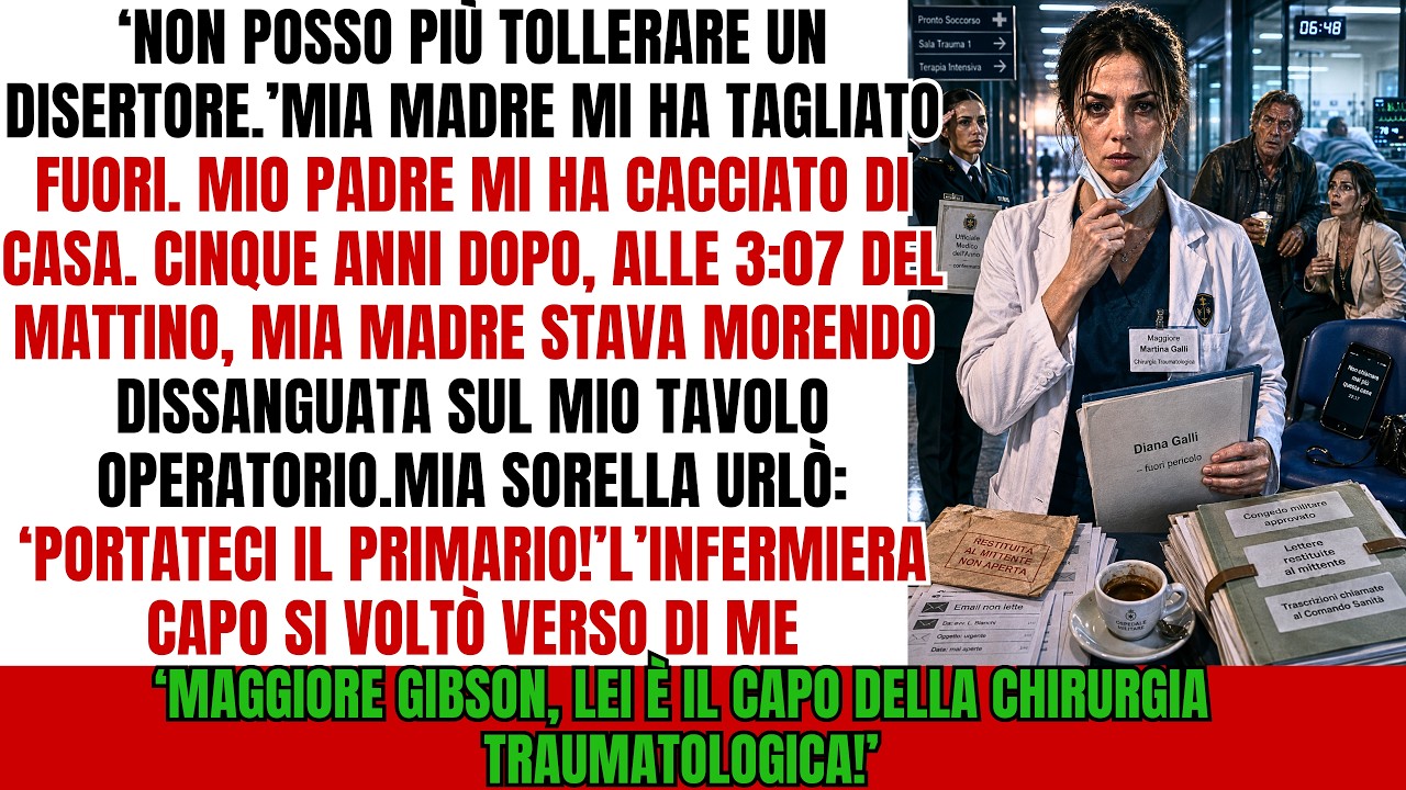 Un chirurgo militare non può scegliere i suoi pazienti, ma il destino ha un senso dell’umorismo crudele. Alle 3:07 di quella notte, la barella del trauma arrivò con una donna sessantenne,...