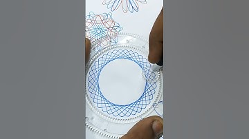Countless Spirograph Ruler Design #shorts #ytshort #spirograph #amazing