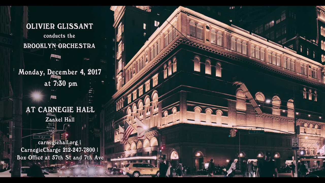Brooklyn Orchestra Carnegie Hall YouTube