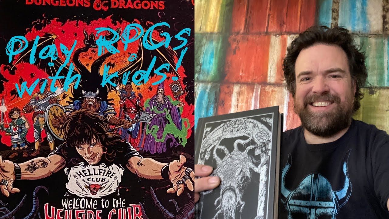 How to play Shadowdark with kids using the Stranger Things D&D starter